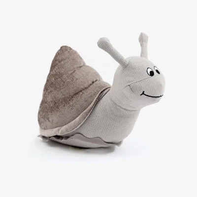 The Range Grey Large Snail Heavy Duty Doorstop  - Grey