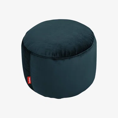 Amara Fatboy - The Point Velvet Pouf - Petrol