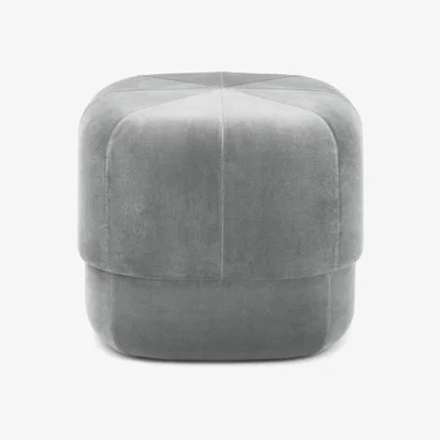 Amara Normann Copenhagen - Circus Pouf - Grey - Small