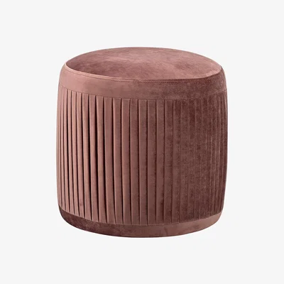 Amara Bloomingville - Pleat Pouf - Rose