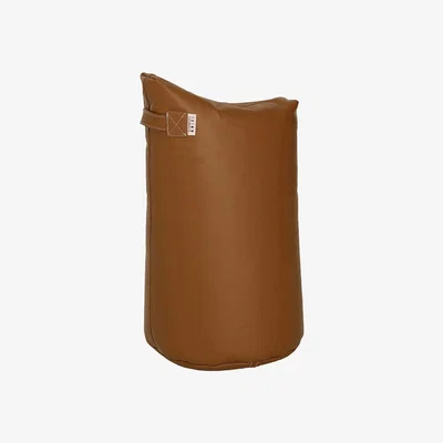 Amara Trimm Copenhagen - Satellite 48 Leather Pouf - Cognac