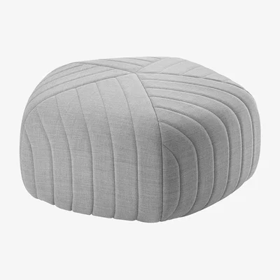 Amara Muuto - Five Pouf - Large - Remix 123/Grey