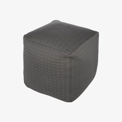 Amara Luxe - Woven Knitted Pouf