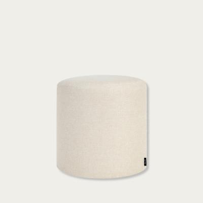 Bombinate.com Cream Beige Tall Folk Pouf