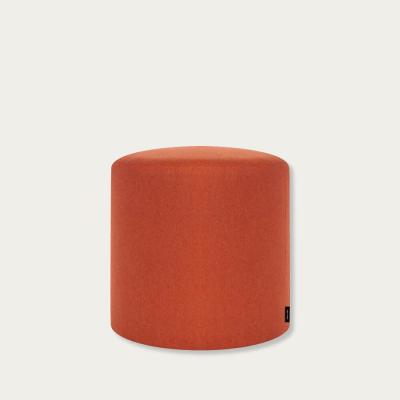 Bombinate.com Terracotta Wool Tall Folk Pouf