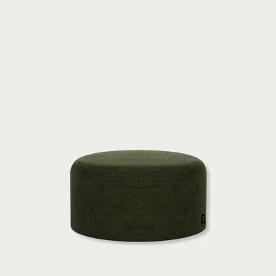 Bombinate.com Italian Olive Short Folk Pouf