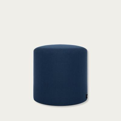 Bombinate.com Evening Blue Tall Folk Pouf