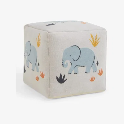 John Lewis John Lewis Safari Friends Knitted Pouffe