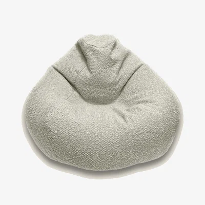 Marks & Spencer Kaikoo Boucle Pouffe - Ivory, Ivory