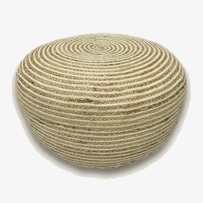 Marks & Spencer Kaikoo Small Jute Pouffe - Natural, Natural