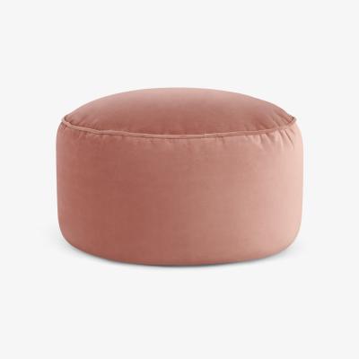 Made.com Lux Velvet floor cushion, Blush Pink Velvet