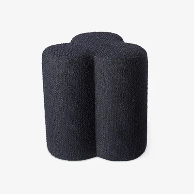 Made in Design Clover Pouf - / Terry loop fabric by Pols Potten Blue