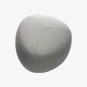 Made in Design Kipu Small Pouf - 57 x 57 cm by Lapalma Grey