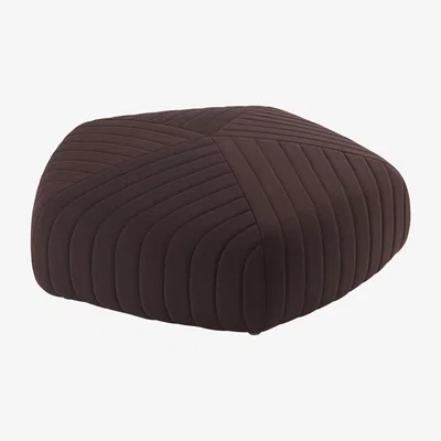Made in Design Five XL Pouf - / Ø 140 cm by Muuto Brown