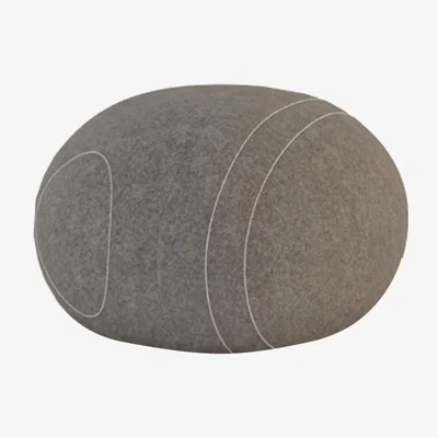 Made in Design Carla Livingstones Pouf - Woollen version - Indoor use by Smarin Brown