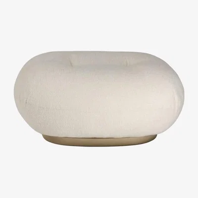 Made in Design Pacha Pouf - / Pierre Paulin - 1975 reissue by Gubi White
