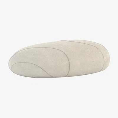 Made in Design Marc Livingstones Pouf - Woollen version - Indoor use by Smarin White