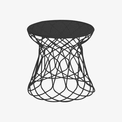 Made in Design Re-trouvé Pouf by Emu Black