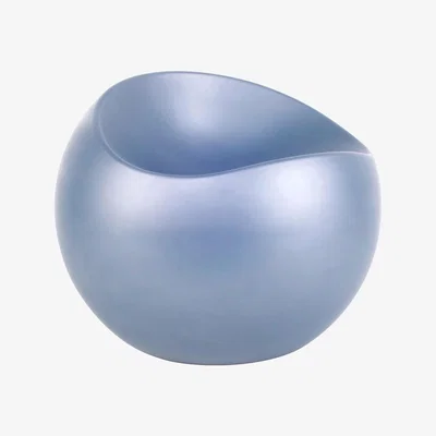 Made in Design Ball Chair Pouf by XL Boom Blue