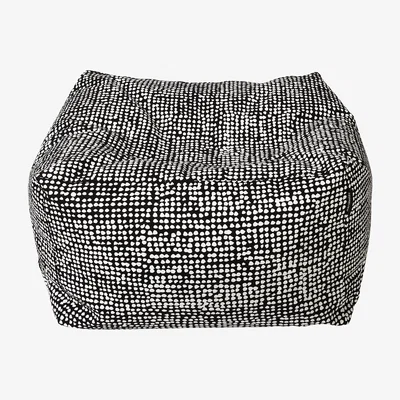 Made in Design Orkanen Pouf - / 55 x 55 cm by Marimekko Black