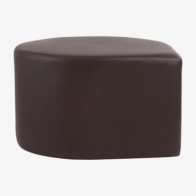 Made in Design Stilla Pouf - / Leather by AYTM Brown