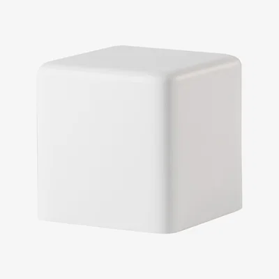 Made in Design Soft Cubo Pouf - Indoor / outdoor - 43 x 43 cm by Slide White