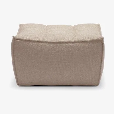 Made in Design N701 Pouf - / 70 x 70 cm - Fabric by Ethnicraft Beige
