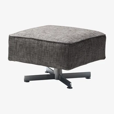Made in Design Cinemascope Pouf - Padded / Fabric by Driade Beige