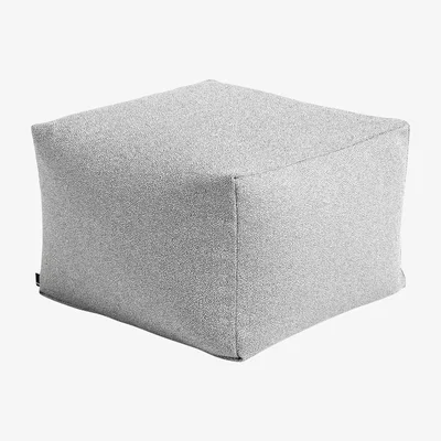 Made in Design Varer Pouf - / Fabric- 59 x 59 cm by Hay Grey