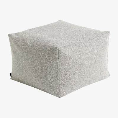 Made in Design Varer Pouf - / Fabric- 59 x 59 cm by Hay White