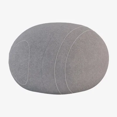 Made in Design Carla Livingstones Pouf - Woollen version - Indoor use by Smarin Grey