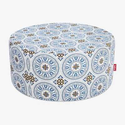 Made in Design PFFFH Pouf - Outdoor / Ø 90 cm by Fatboy Blue