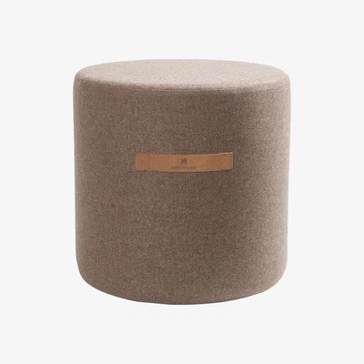 Nordic Nest Shepherd sit pouf Sara 40 cm cappuccino
