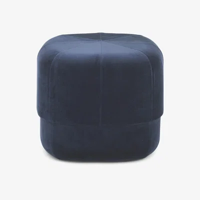 Nordic Nest Circus pouf dark blue