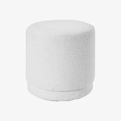 Olivia's Olivia's Sahara BouclÃ Cylinder Pouffe