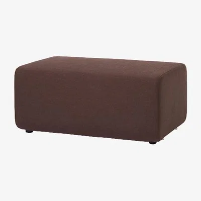 Olivia's Broste Copenhagen Lagoon Pouffe Chocolate
