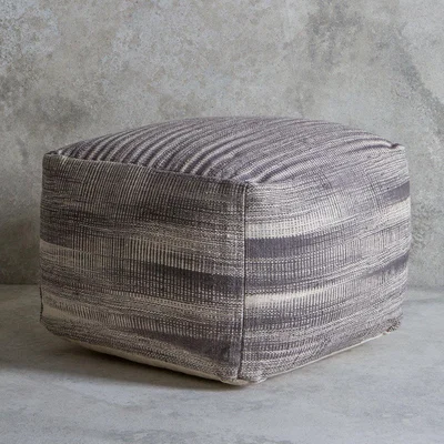 Olivia's Gallery Direct Tivoli Pouffe in Grey