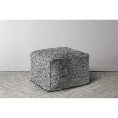 Perch and Parrow Nikki Grey Pouffe