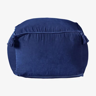 Perch and Parrow Harley Velvet Pouffe