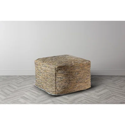 Perch and Parrow Nikki Ochre Pouffe