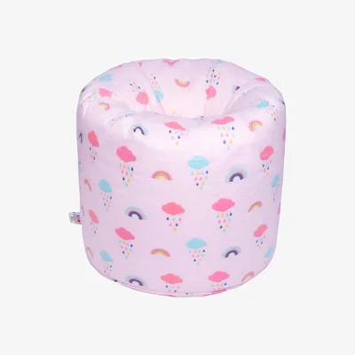 The Range Toddlers Printed Round Bean Bag Chair - Rainbow