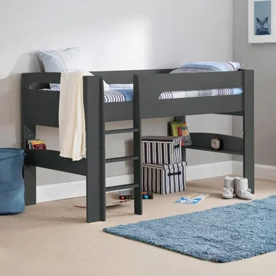 Dunelm Pluto Mid Sleeper Bed Black