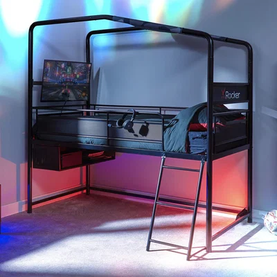 The Range Contra Mid Sleeper Gaming Bed - Black