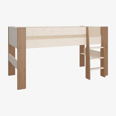 The Range Steens for Kids Mid Sleeper - White & Pine