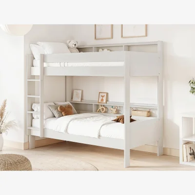 The Range Bodie Storage Bunk Bed - White