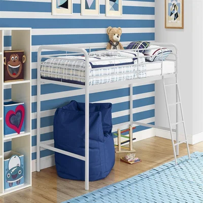 The Range Dorel Single Midsleeper Bunk Bed - White