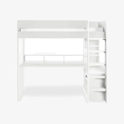 The Range Blaze Gaming Bunk Highsleeper - All White