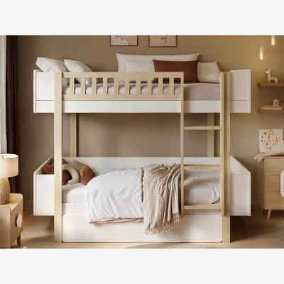 The Range Kayla Bunk Bed with Storage White