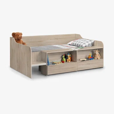 The Range Stella Low Sleeper - Sonoma Oak / 122cm