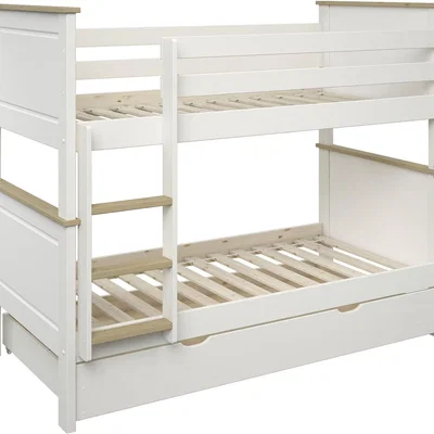 The Range Heritage Bunkbed 2 (with Drawer) - White